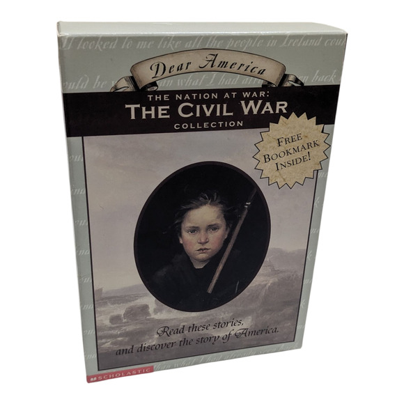 Nation at War Civil War Collection Dear America Boxed Set of‎ 4 Books Scholastic - Picture 1 of 3